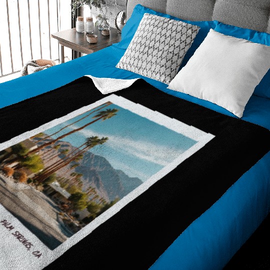 Mono Enterprises "Travels" Palm Springs #3 Baby Blankets