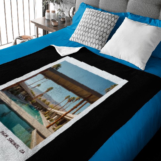 Mono Enterprises "Travels" Palm Springs #4 Baby Blankets