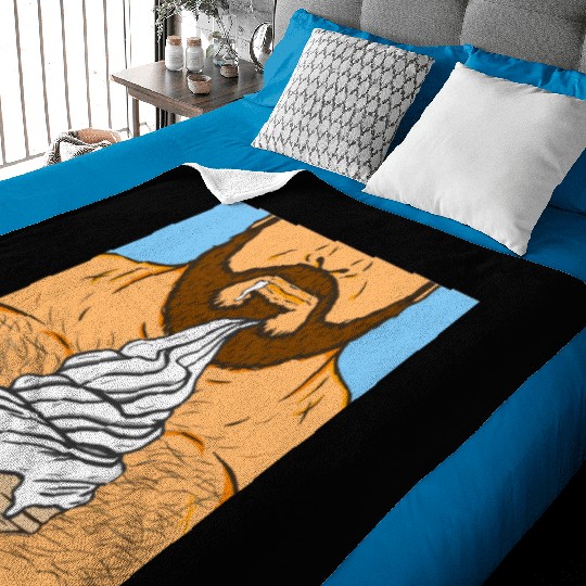 Daddy Cream Baby Blankets