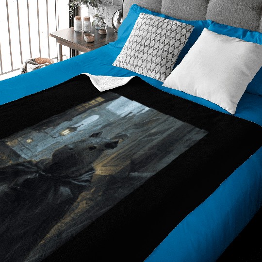 Funny Graphic Capybara Gifts Baby Blankets