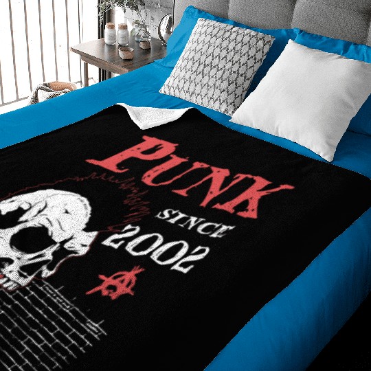 22 Years Old and Still Punk, Punks Not Dead, Punk Baby Blankets