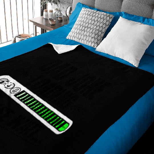 Dad joke loading please wait papa present idea Baby Blankets