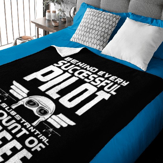 Pilot Coffee Pilots Baby Blankets