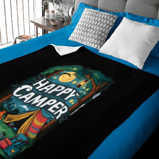 Happy Camper Delight Baby Blankets