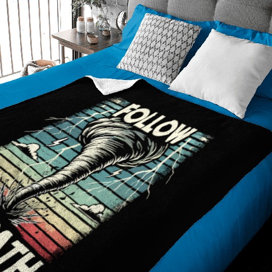 Tornado Chasing Adventures: Embrace Nature's Fury Baby Blankets