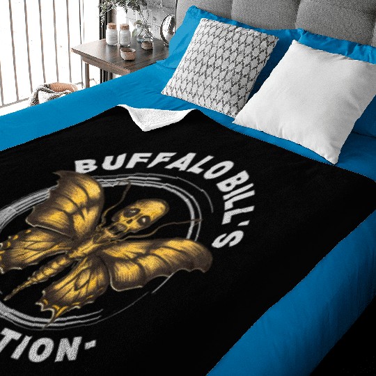 Vintage Distressed Buffalo Bill s Body Lotion Baby Blankets