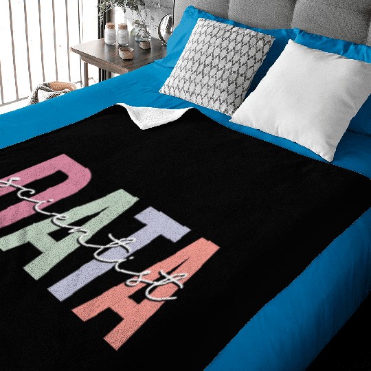 Data Scientist Data Science Data Analyst Baby Blankets