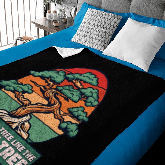No Tree Like The Bonsai Tree Indoor Bonsai Baby Blankets