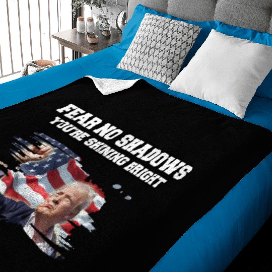 Trump Shining Bright Baby Blankets
