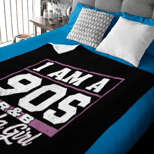 I Am A 90s R-&B Kinda Girl Baby Blankets