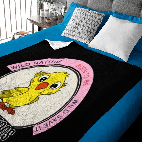 Wild Nature - Born to Be Wild Save It Baby Blankets