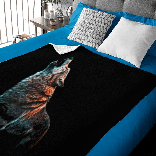 Howls Animal Print Lovers Baby Blankets