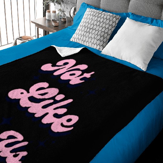 Not Like Us Baby Blankets