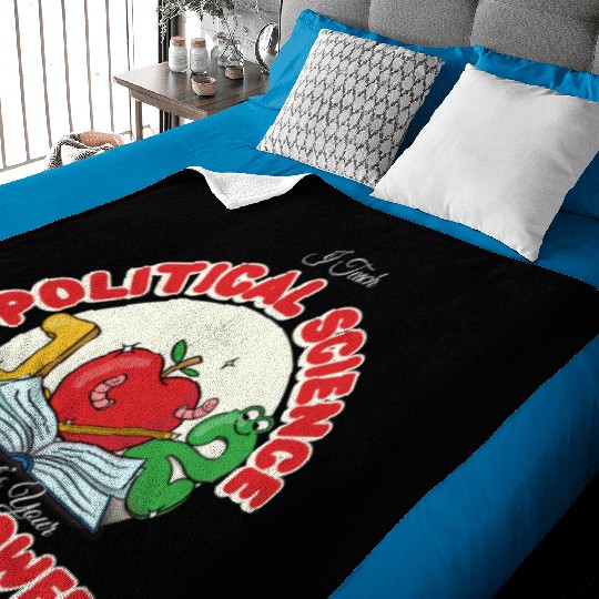 I Teach Political Science What's Your Superpower Baby Blankets