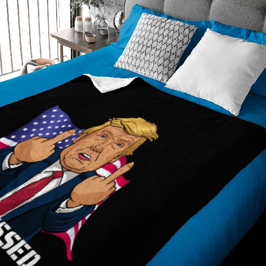 Trump 2024 You Missed Presidential Campaign Rally Baby Blankets