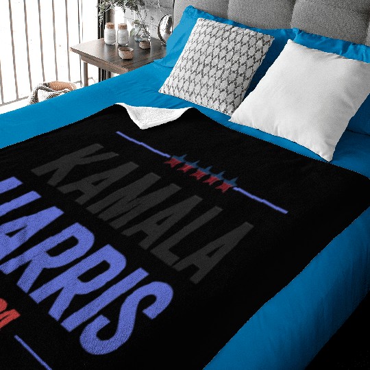 Kamala Harris for President 2024 Baby Blankets