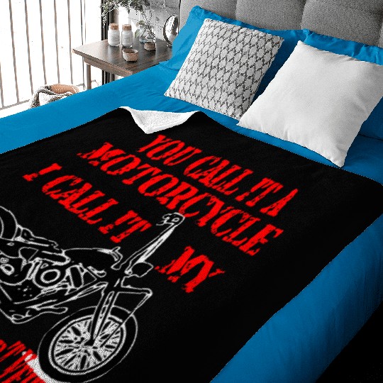 Emotional Support Motorcycle LIKE US ON FACEBOOK Baby Blankets