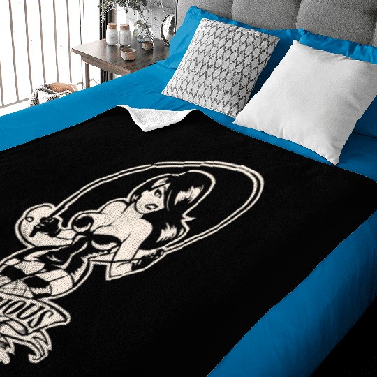 Evil Mistress Dominatrix LIKE US ON FACEBOOK # Baby Blankets