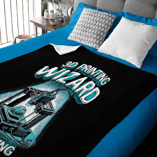 3D Print 3D Printing Wizard In Training Baby Blankets