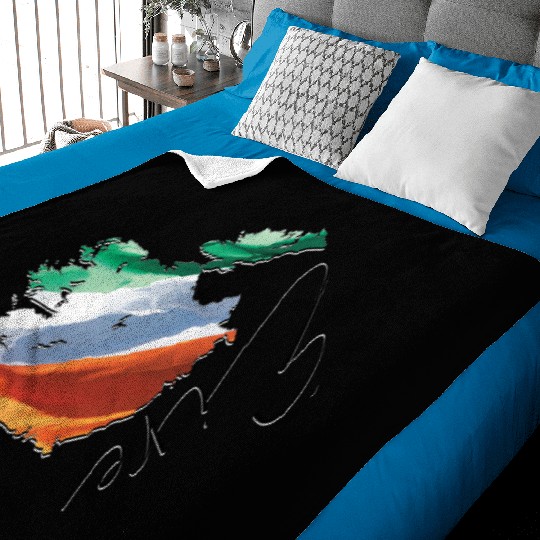 Ireland | Real Flag | Flag Map IR Baby Blankets