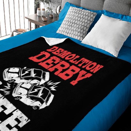 Demolition Derby Driver For Life For Derby Driver Baby Blankets