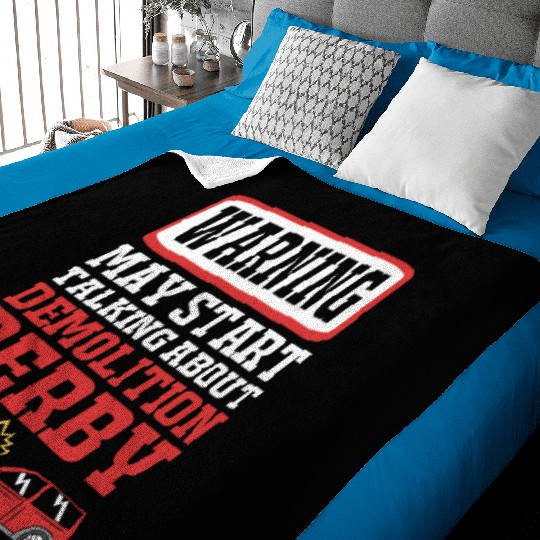 Demo Derby Start Talking About Demolition Derby Baby Blankets