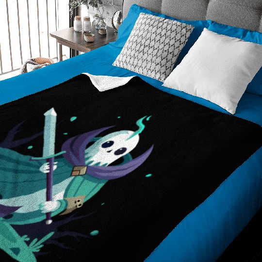 Warrior Ghost Baby Blankets
