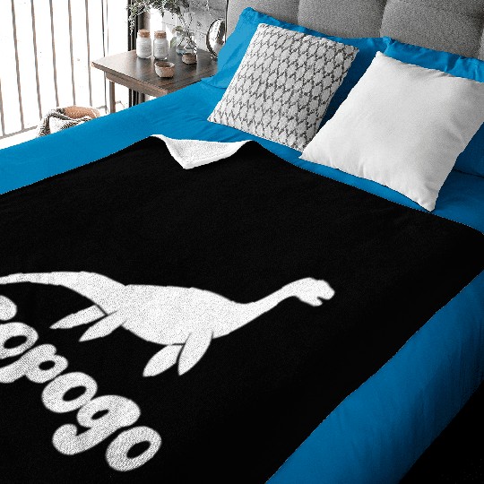 Ogopogo Cute Lake Monster Cryptid Baby Blankets