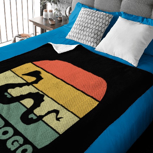 Ogopogo Retro Lake Monster Cryptid Baby Blankets