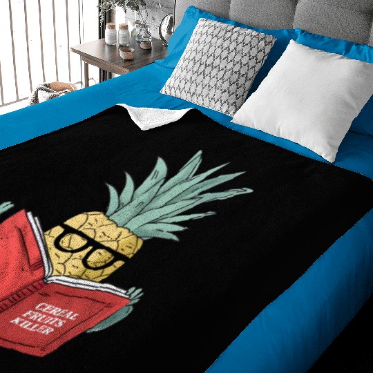 Cereal Fruits Killer Baby Blankets