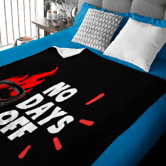 No Days OFF Baby Blankets
