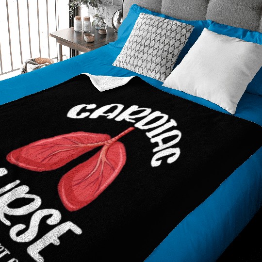 Cardiac Nurse I Make Your Heart Beat Funny Baby Blankets