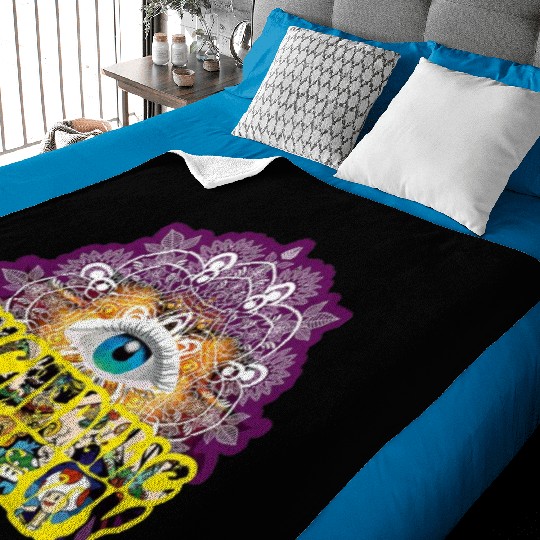 Psychedelic Society Baby Blankets