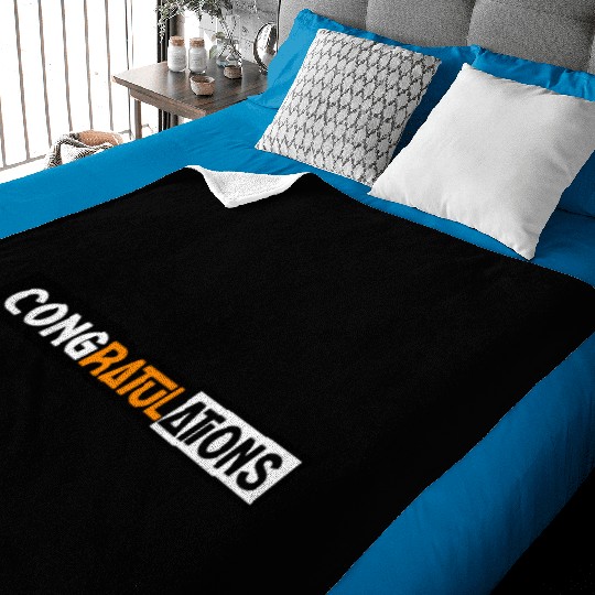 CONGRATULATIONS Baby Blankets Baby Blankets