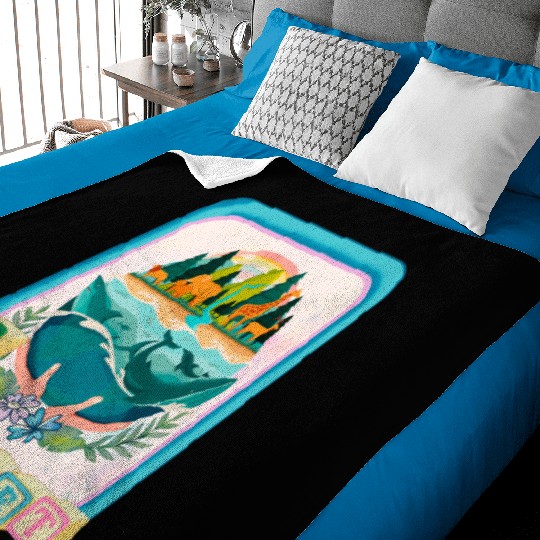 I love my Planet , cute design Baby Blankets