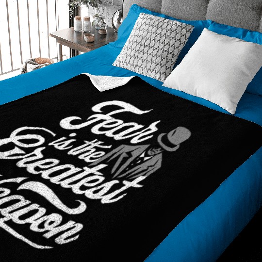 Mobster Gangster Mafia Organized Crime Boss Baby Blankets