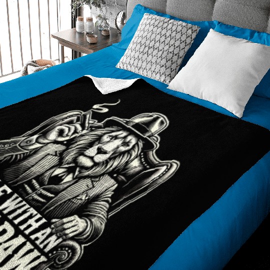 Mobster Gangster Mafia Organized Crime Boss Baby Blankets