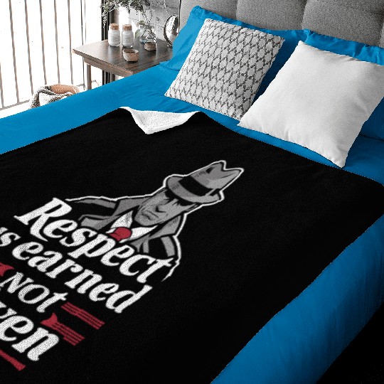 Mobster Gangster Mafia Organized Crime Boss Baby Blankets