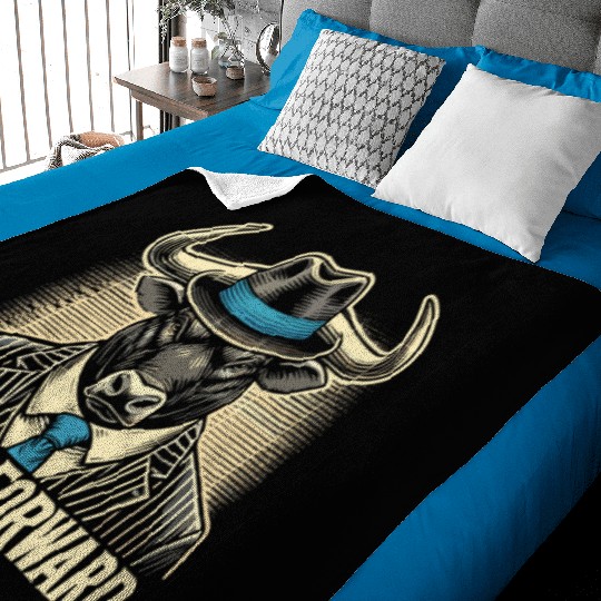 Mobster Gangster Mafia Organized Crime Boss Baby Blankets