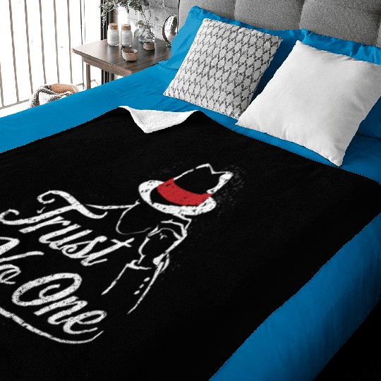 Mobster Gangster Mafia Organized Crime Boss Baby Blankets