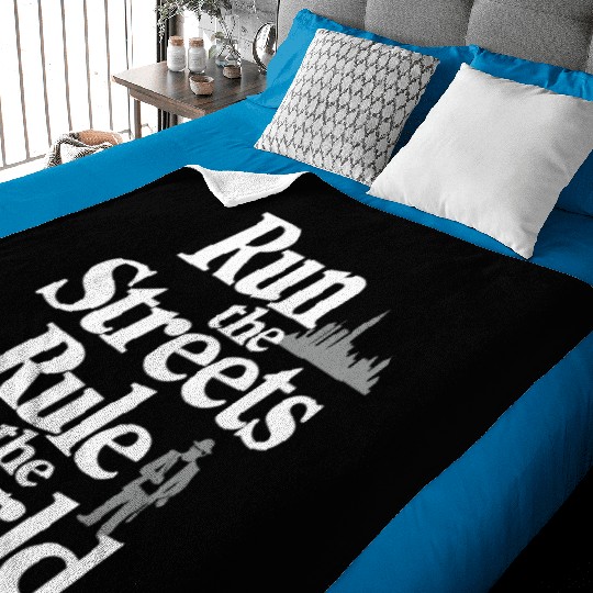 Mobster Gangster Mafia Organized Crime Boss Baby Blankets