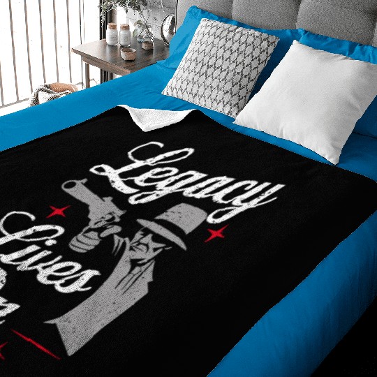 Mobster Gangster Mafia Organized Crime Boss Baby Blankets