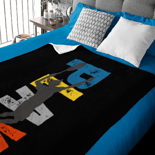 Cool Tennis Player Club Baby Blankets