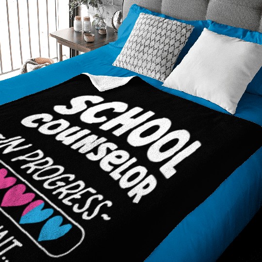 School Counselor School Counselor Baby Blankets