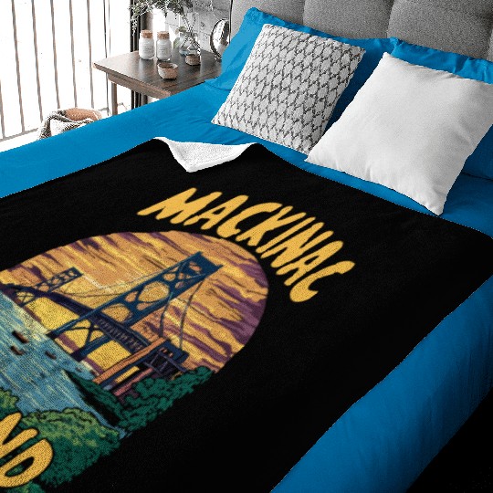 Mackinac Island. Baby Blankets