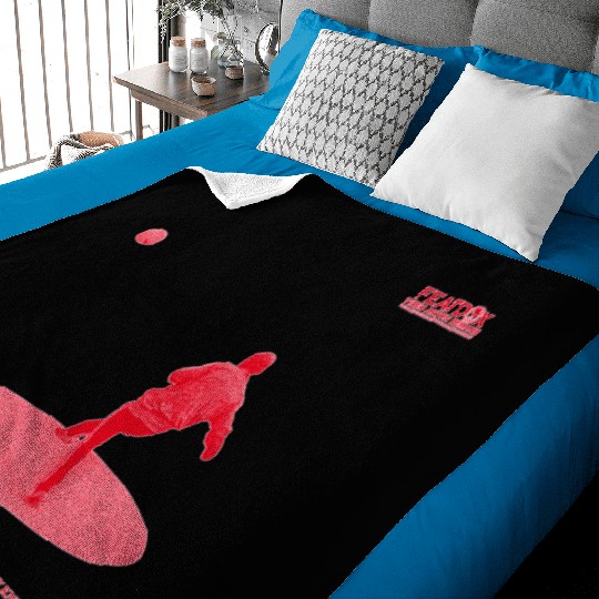 Red and Pink Knuckleball 18 Baby Blankets