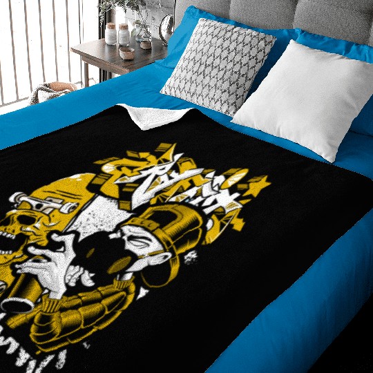 Street Art Colorful Streetwear Street Style Baby Blankets