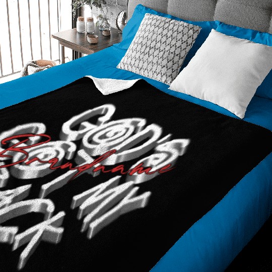 God's Got in My Back streetwear design Baby Blankets