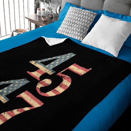 45 47 Vintage US Election Baby Blankets