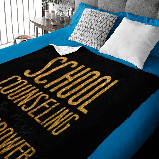 School Counselor School Counseling Baby Blankets